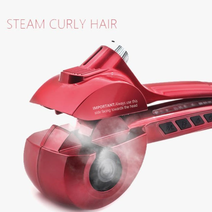 Ceramic Automatic Hair Curler with Steam - FREE SHIP DEALS