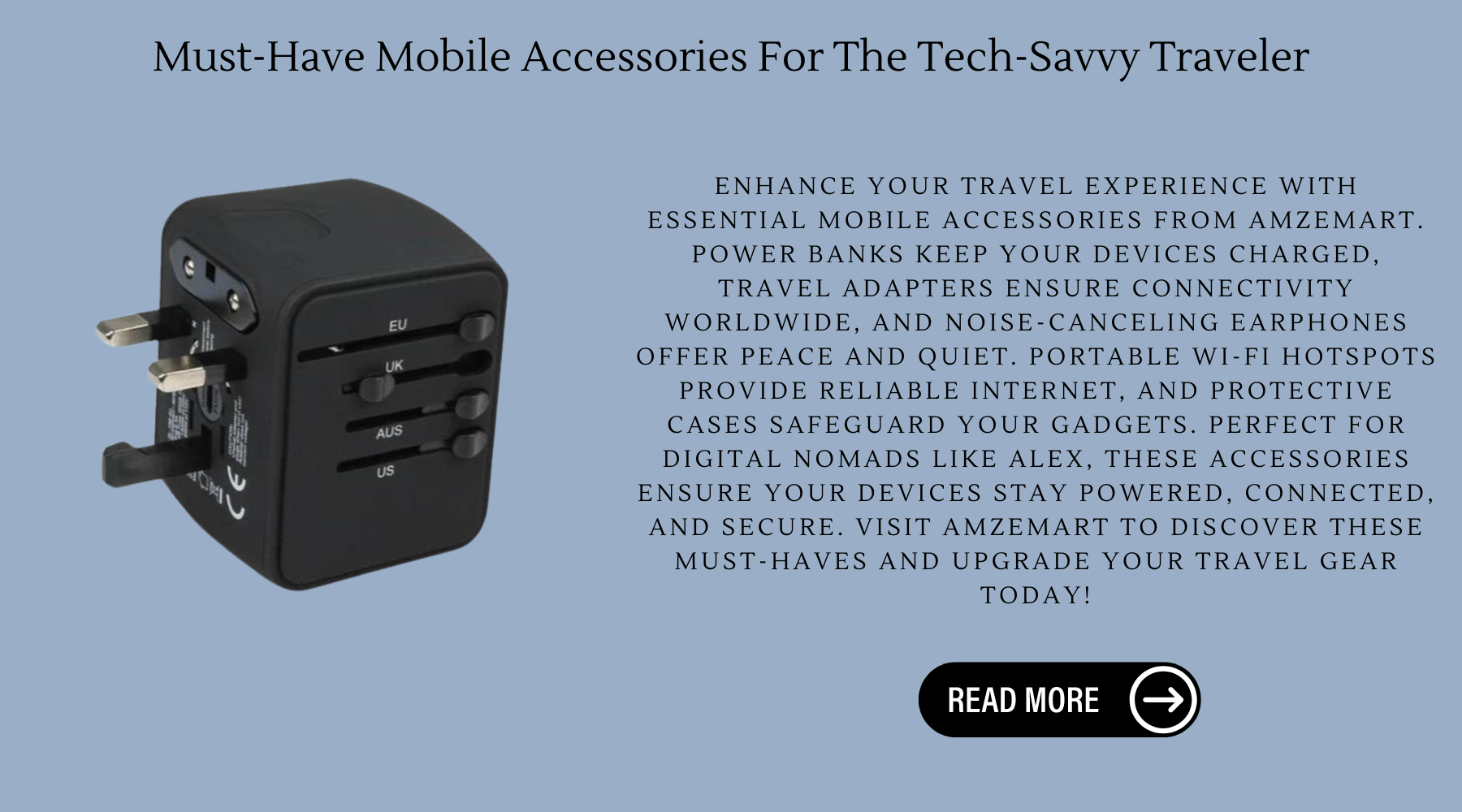 Must-Have Mobile Accessories For The Tech-Savvy Traveler
