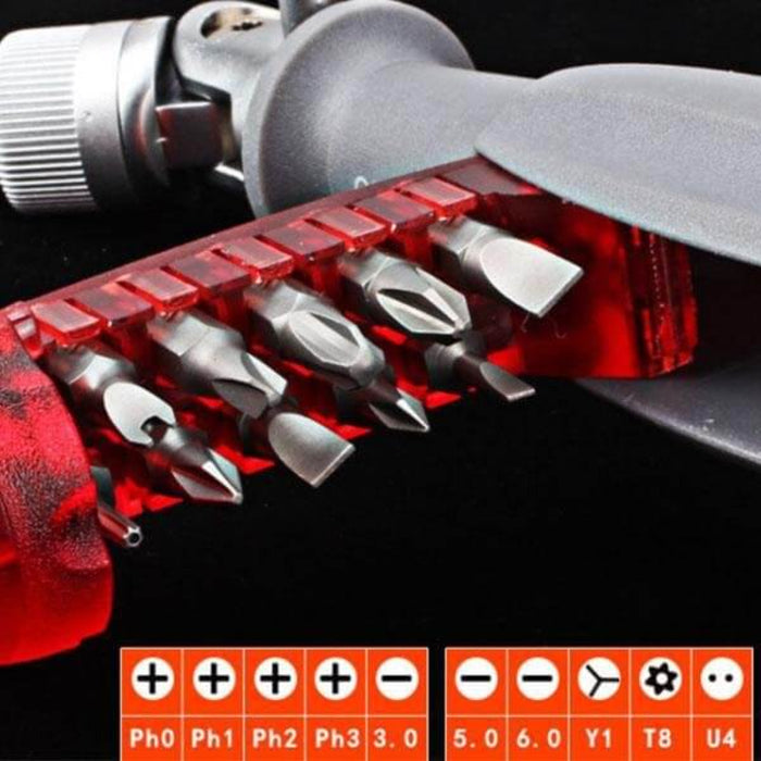 10 In 1 Multi Angle Ratchet Screwdriver