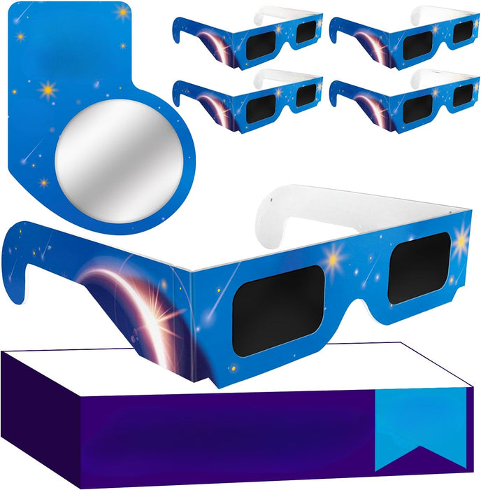 Solar Eclipse Glasses with Imaging Enhancing Lens Filter