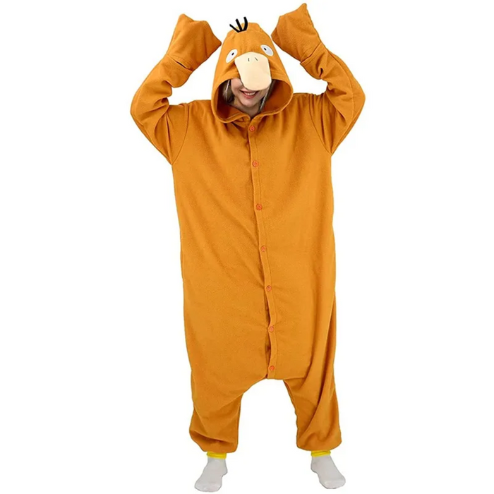 Psyduck Themed Adult Onesie