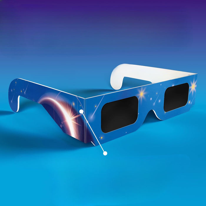 Solar Eclipse Glasses with Imaging Enhancing Lens Filter