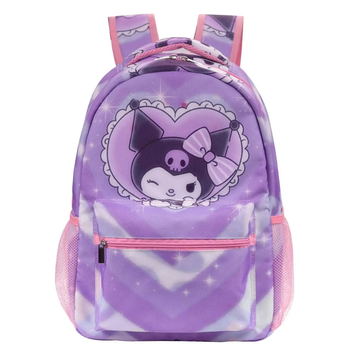 Character Print Backpack For School Children