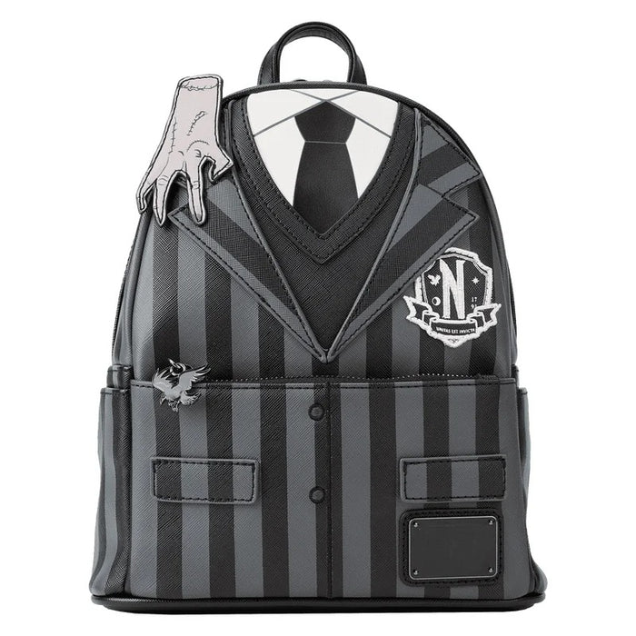 Wednesday Nevermore Cosplay Mini Backpack