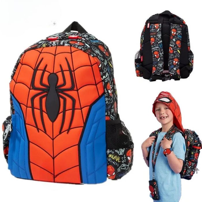 Spider Themed Backpack For Kids