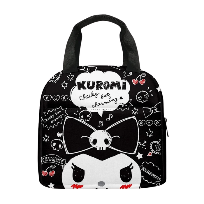 Cartoon Design Lunch Bag With Large Capacity