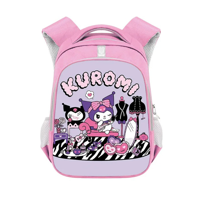 Kuromi Melody Design  Backpack For Elementary Students