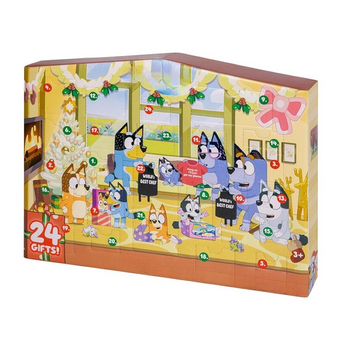 24 Day Family Holiday Advent Calendar Puzzle Set