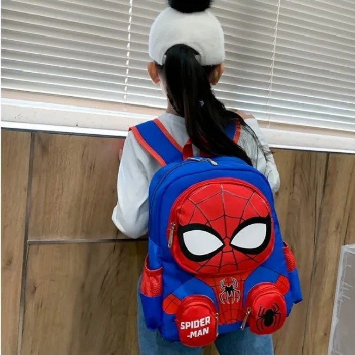 Spiderman 3D Stereo Kindergarten Backpack