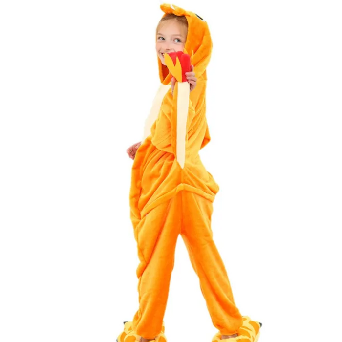 Charmander Themed Kids Onesie