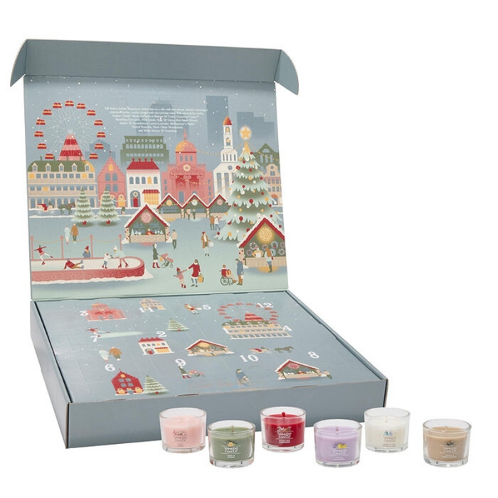 12 Day Christmas Scented Candle Set