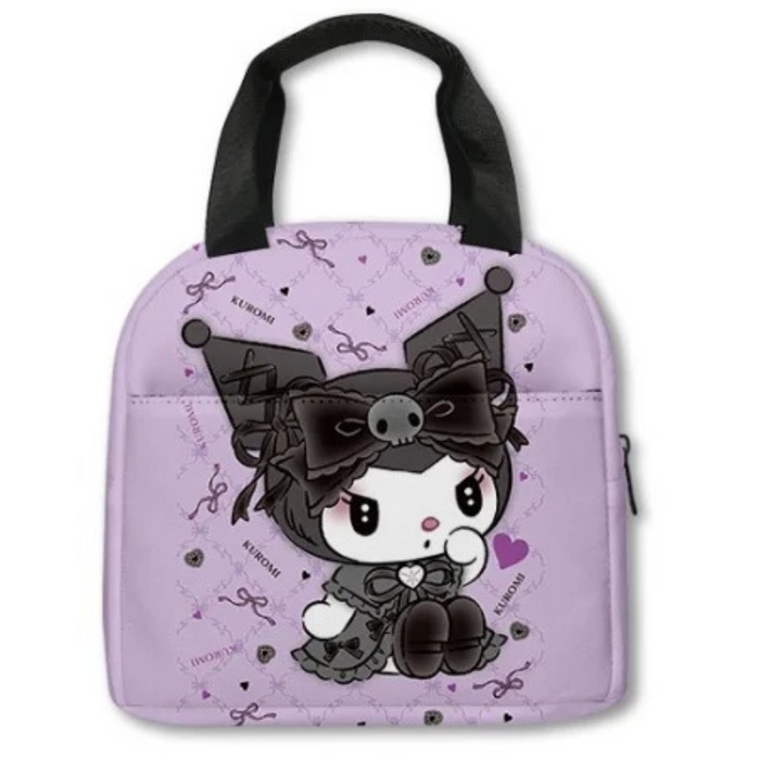 Cartoon Design Lunch Bag With Large Capacity