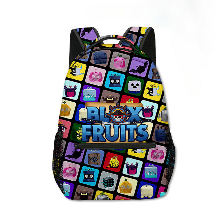 Blox Fruits Cartoon Characters Backpack