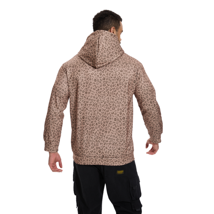 Fierce Leopard Print Hoodie