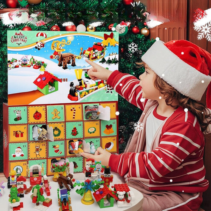 12 In 1 Christmas Building Block Set