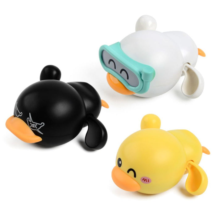 3 Pieces Bath Toys Floating Ducks