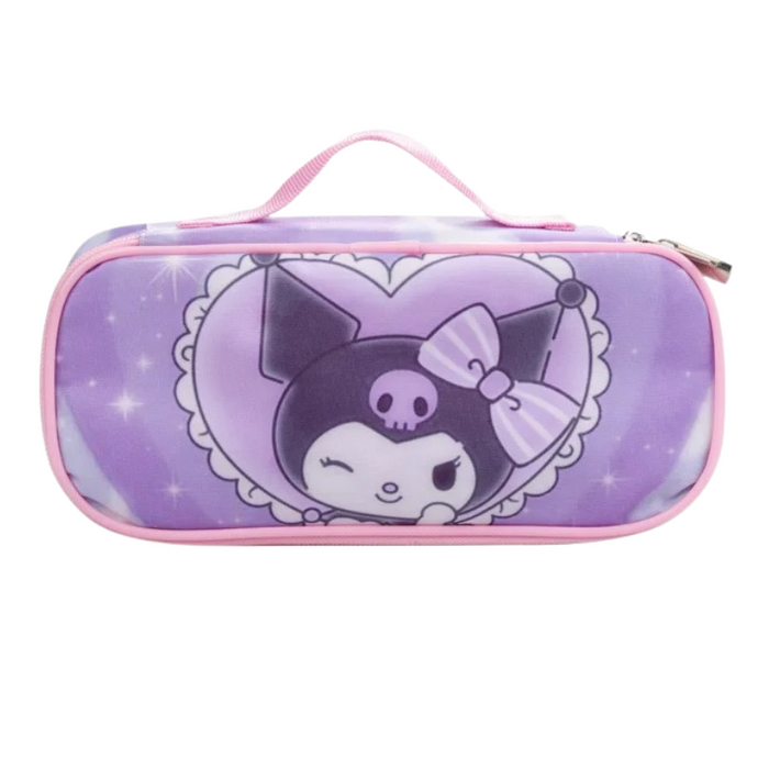 Cartoon Printed Large Capacity Pencil Case