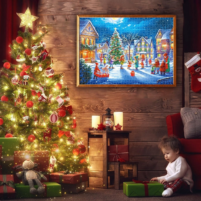 Advent Calendar Christmas Jigsaw Puzzle