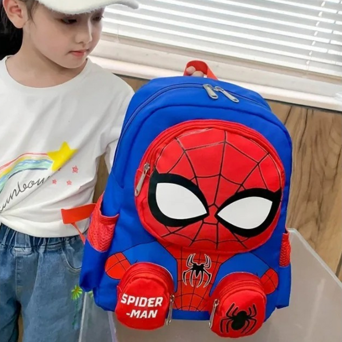 Spiderman 3D Stereo Kindergarten Backpack