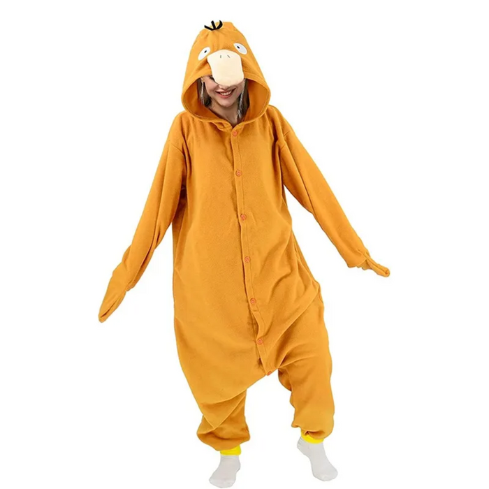 Psyduck Themed Adult Onesie