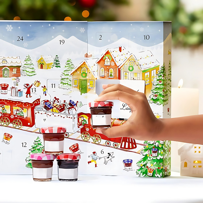 Holiday Train Advent Calendar Puzzle