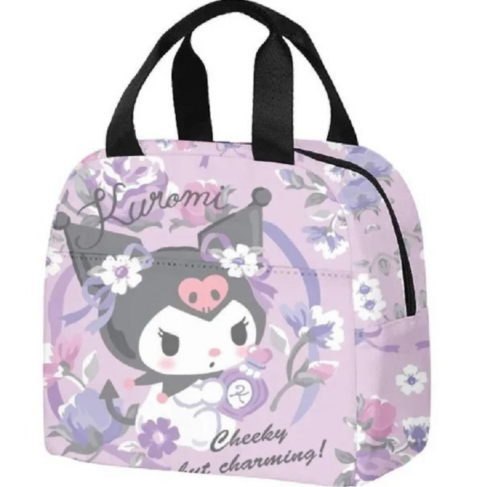 Cartoon Design Lunch Bag With Large Capacity