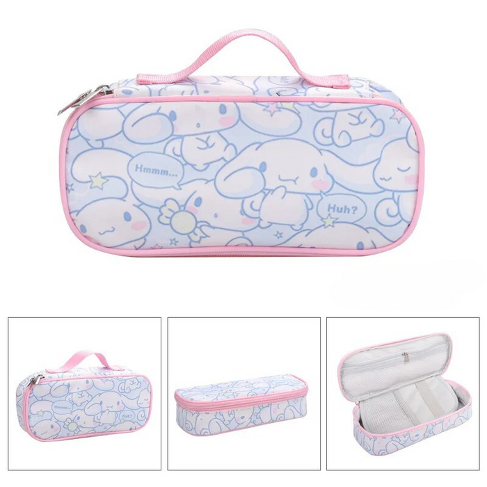 Cartoon Printed Large Capacity Pencil Case