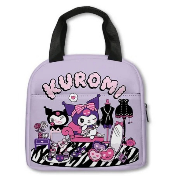 Cartoon Design Lunch Bag With Large Capacity