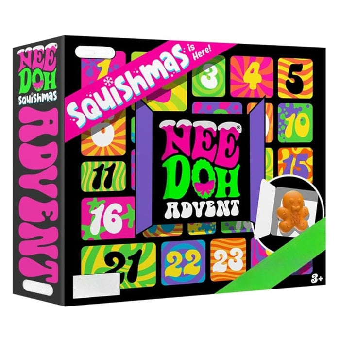 Squishmas NeeDoh Advent Calendar With Mini Squishy Toys