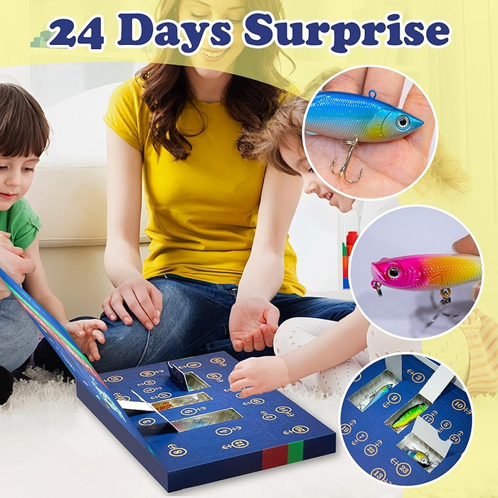 Fishing Advent Calendar 2024 Fishing Tackle Countdown Set