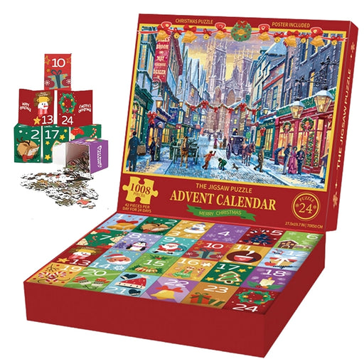 Advent Calendar Christmas Jigsaw Puzzles 1008 Pieces