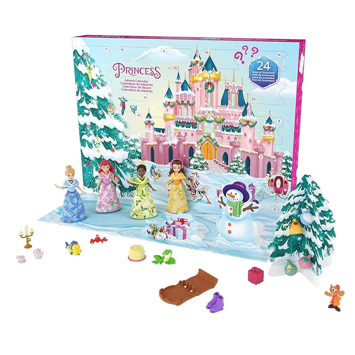 The Princess Advent Calendar With Dolls And Accessories