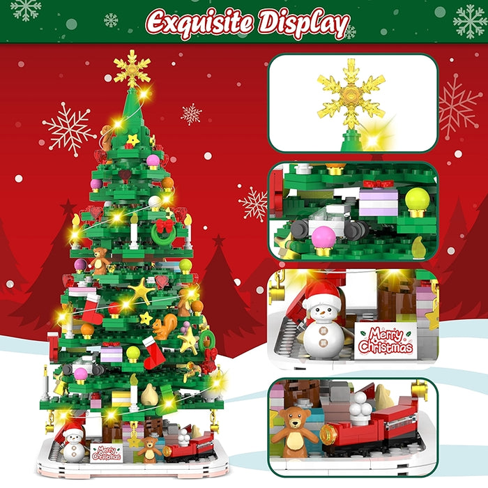 Christmas Tree Building Toy Set Advent Calendar 2024