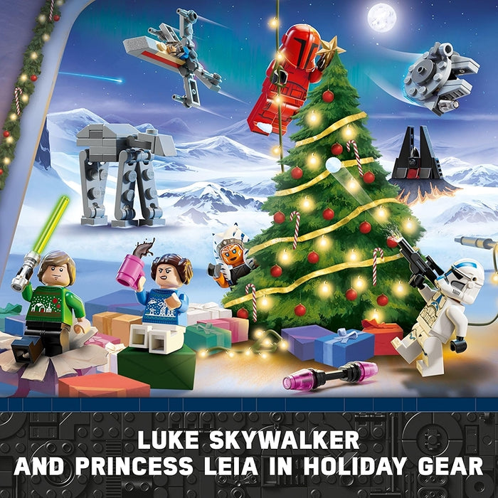 LEGO Star Wars Advent Calendar 2024 Building Set With Mini Toys