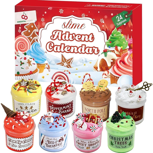 Advent Calendar 2024 With Slime And Charms Kit