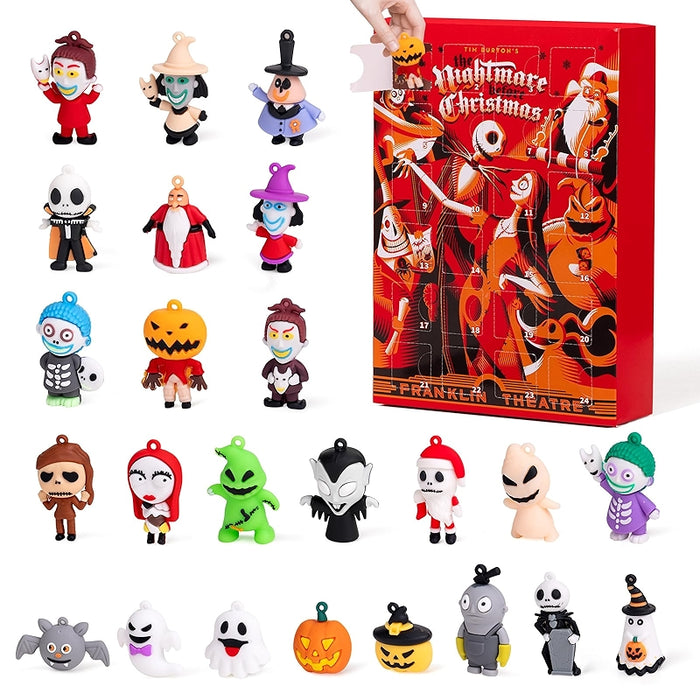 Halloween Countdown Advent Calendar With Collectible Dolls