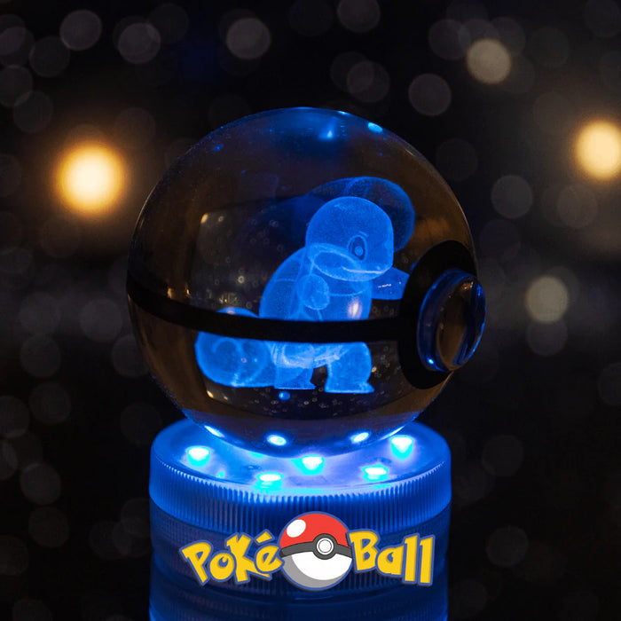 Squirtle Crystal Ball LED Light Display