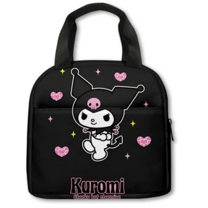 Cartoon Design Lunch Bag With Large Capacity