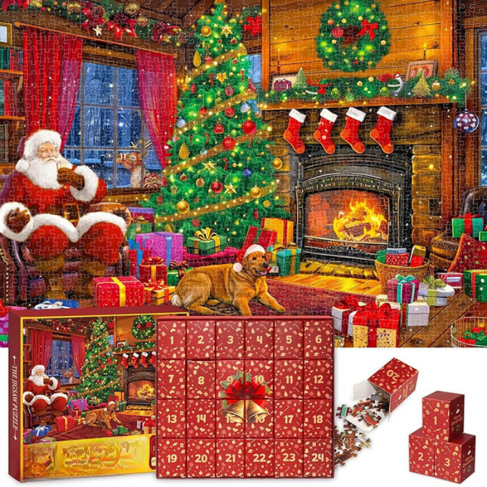 Advent Calendar Christmas Jigsaw Puzzle