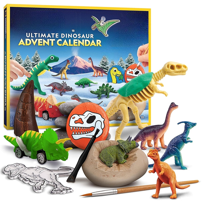 Dinosaur Advent Calendar 2024 With Activities And Figures