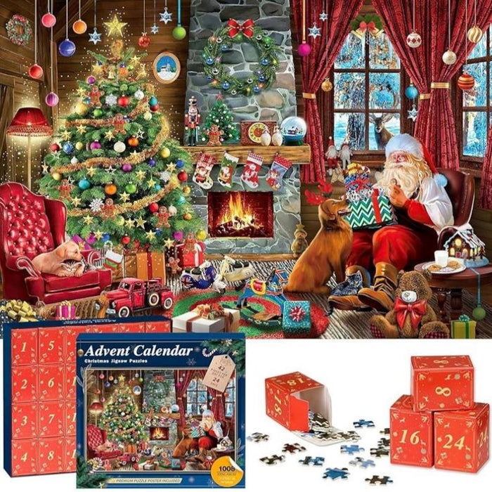 Christmas Tree Building Toy Set Advent Calendar 2024