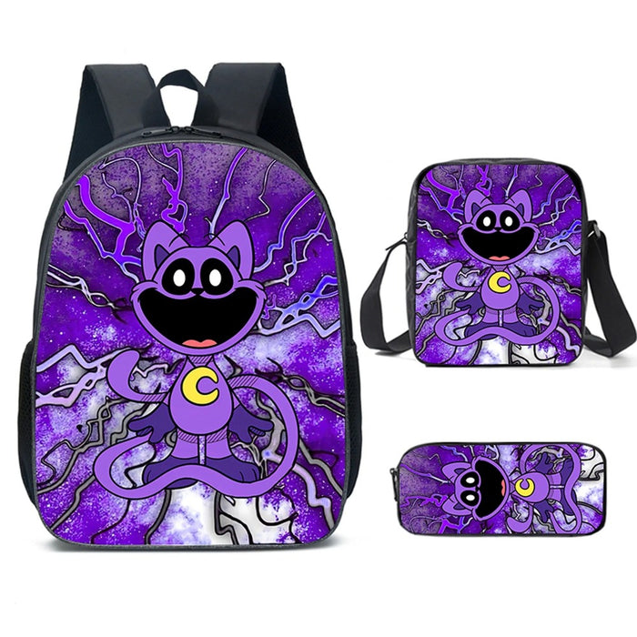 Anime Themed Three Piece Bag Set