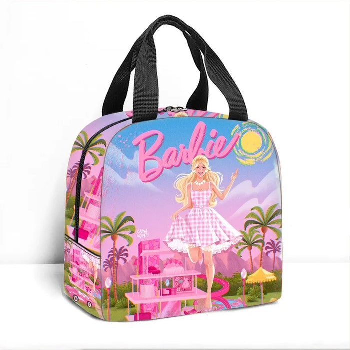 Cartoon Barbie Lunch Bag