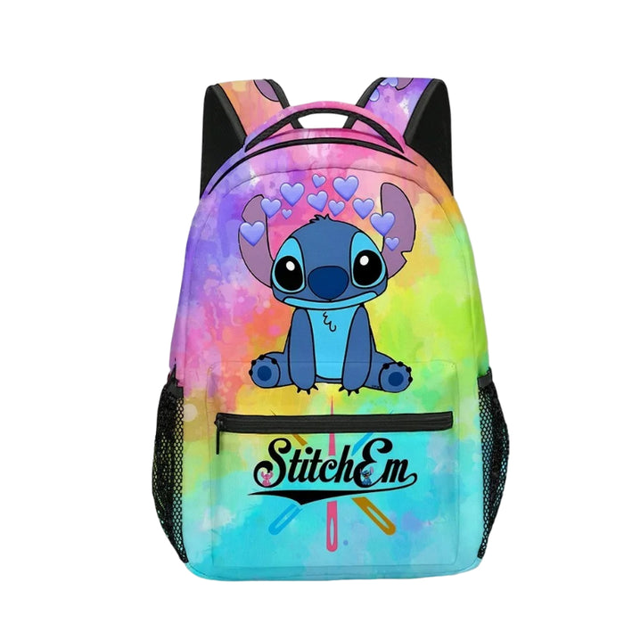 Cartoon Character Print Backpack