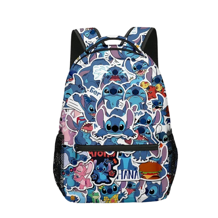 Cartoon Character Print Backpack