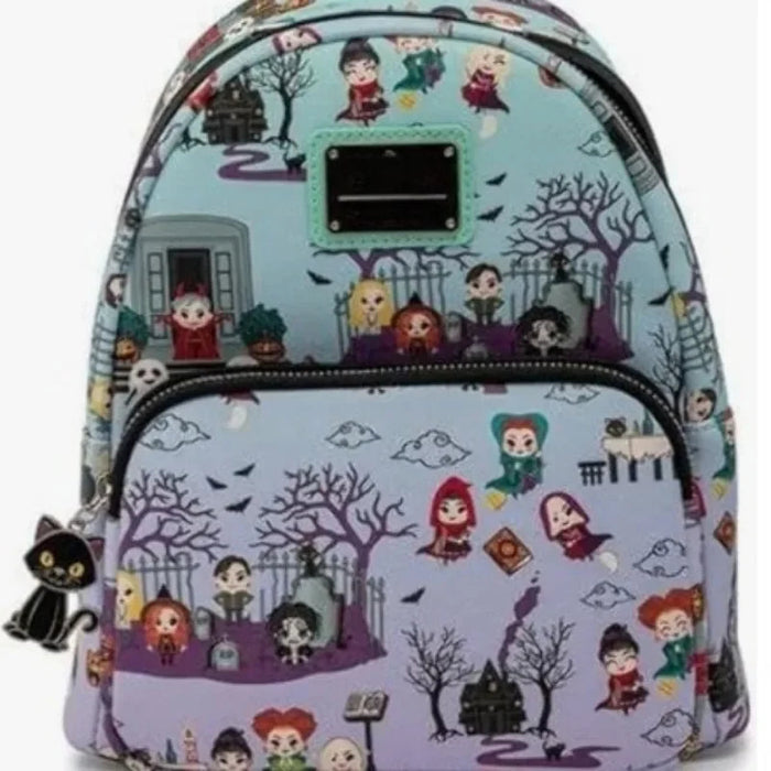 Cartoon Halloween Mini Backpack