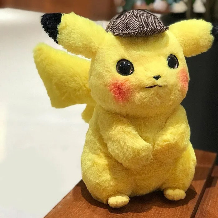 Detective Pikachu Cartoon Plush Toy