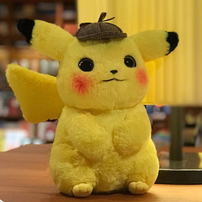 Detective Pikachu Cartoon Plush Toy