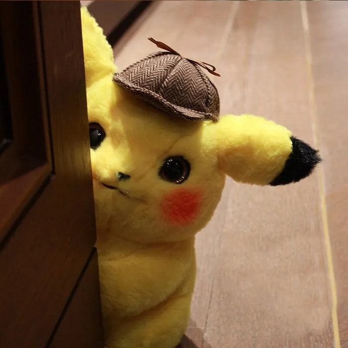 Detective Pikachu Cartoon Plush Toy