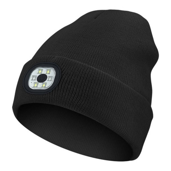 Holiday LED Light Up Beanie Hat